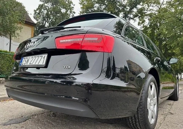 Audi A6 cena 54900 przebieg: 213824, rok produkcji 2014 z Jaworzno małe 407